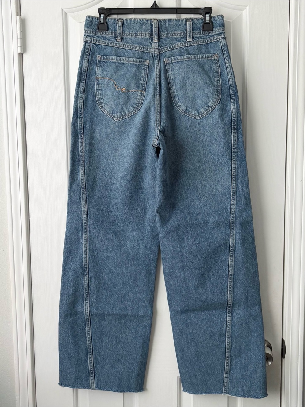 Free People Aster Baggy Straight Jeans - Picture 6 of 6